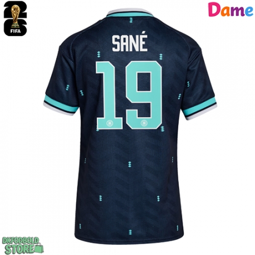 Tyskland Leroy Sane #19 Replika Udebanetrøje Dame VM 2026 Kortærmet